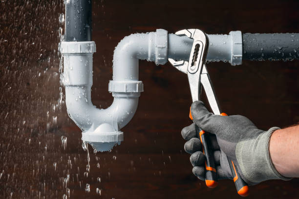Professional Burst Pipe Repair technician working in Marion, NC